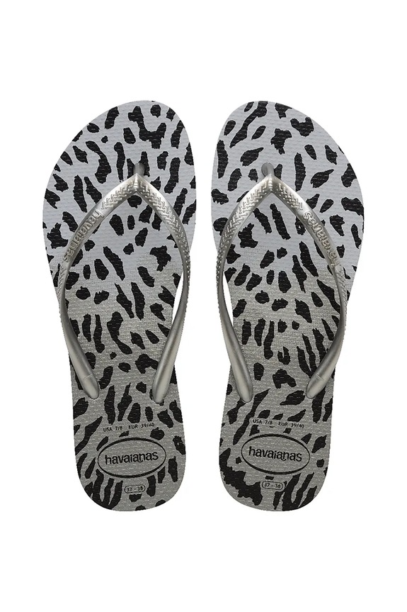 Žabky Havaianas SLIM bez podpatku šedá 4103352.9320