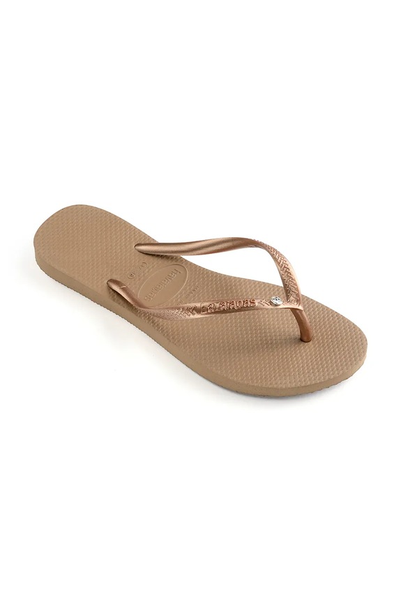 Obuwie Havaianas japonki SLIM 4145651.3581 złoty