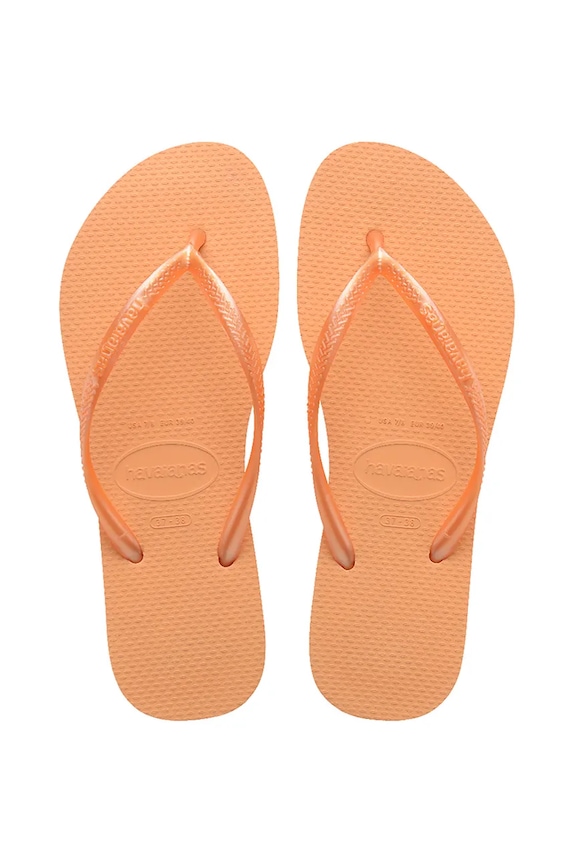 Σαγιονάρες Havaianas SLIM φλατ πορτοκαλί 4000030.0027