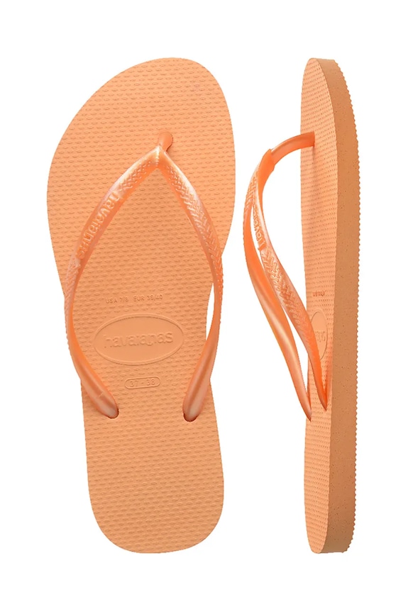 Σαγιονάρες Havaianas SLIM 4000030.0027 πορτοκαλί