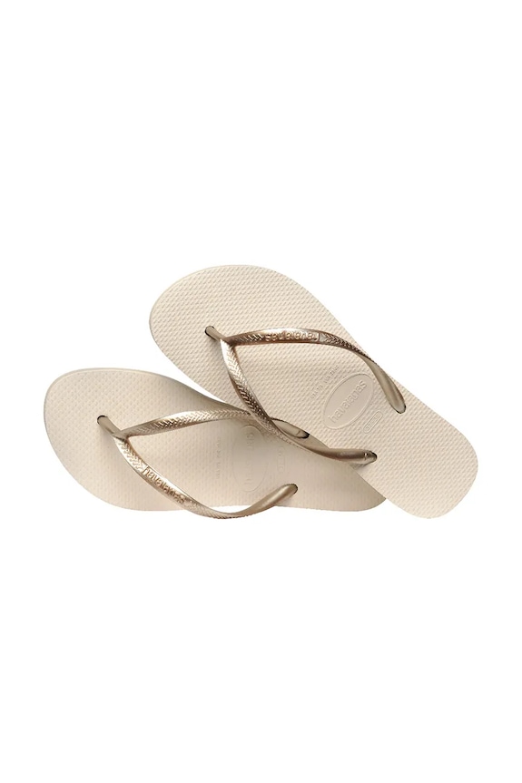 Havaianas japonki SLIM FLATFORM 4144537.0121 beżowy