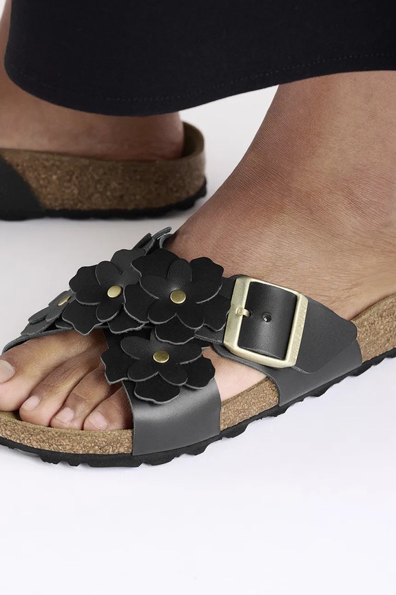 Birkenstock bőr papucs Siena Flowers 1026734