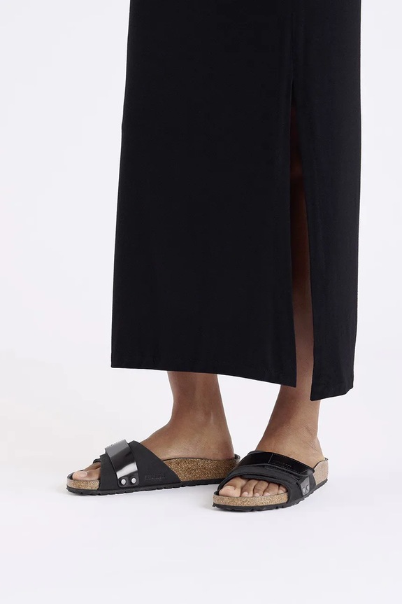 Birkenstock klapki nubukowe Oita 1029313