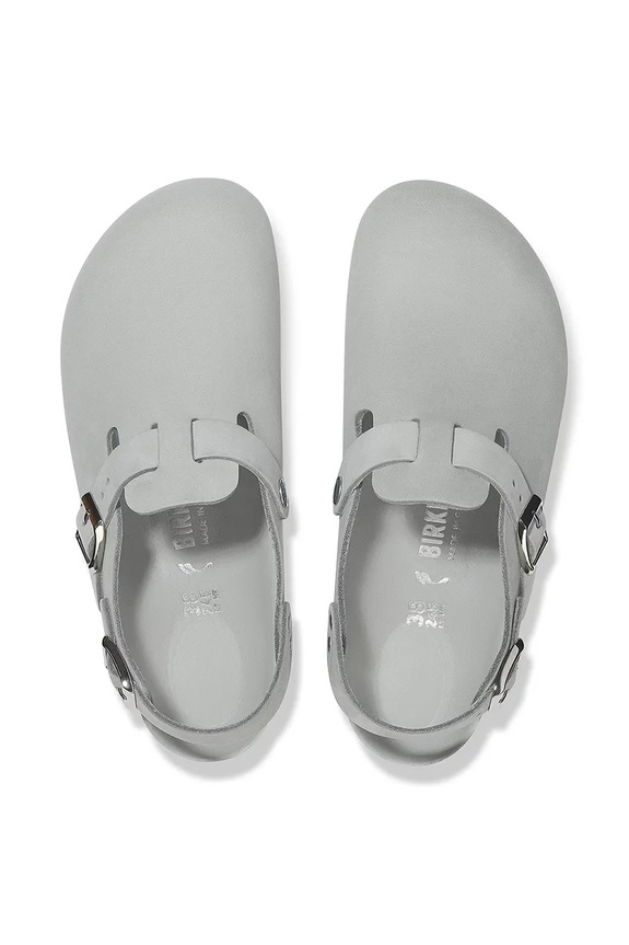 Birkenstock Flat heeled Women's nubuck Sandals 1029429 gray