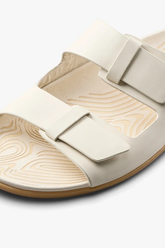 Δερμάτινες παντόφλες Vivobarefoot SENSUS YIN 209564 μπεζ