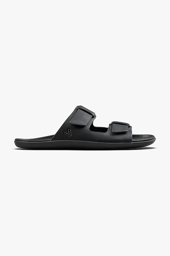 Vivobarefoot slapi de piele SENSUS YIN piele negru 209564