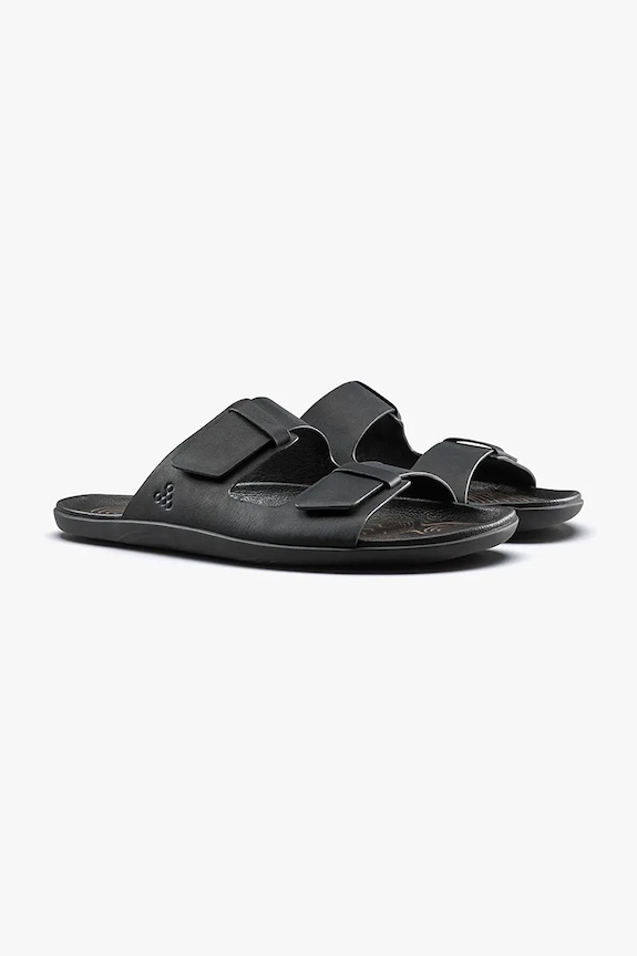Vivobarefoot slapi de piele SENSUS YIN 209564 negru SS25