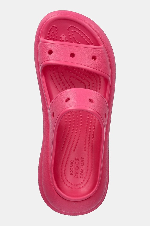 Crocs papucs Classic Crush Sandal rózsaszín 207670.0ZQ