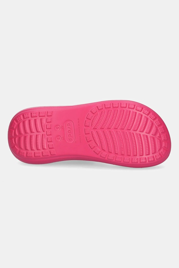 Crocs papucs Classic Crush Sandal 207670.0ZQ rózsaszín