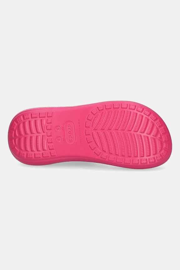Crocs papucs Classic Crush Sandal 207670.0ZQ rózsaszín