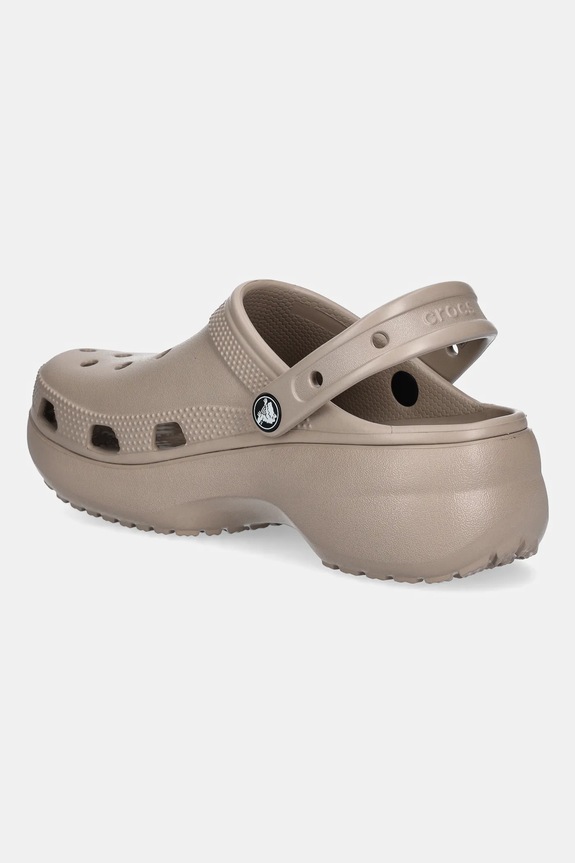 Obuv Šľapky Crocs Classic Platform Clog 206750.214 hnedá