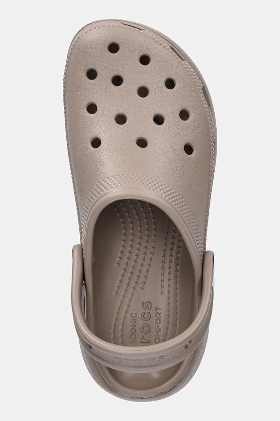 Šľapky Crocs Classic Platform Clog hnedá 206750.214