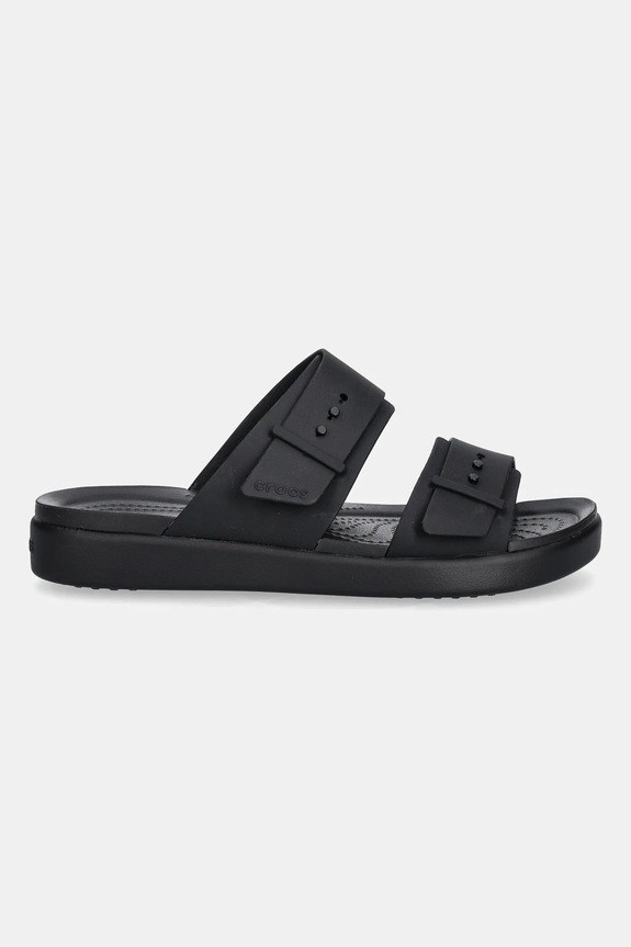 Crocs klapki Brooklyn Buckle Low 211215.001 czarny SS25