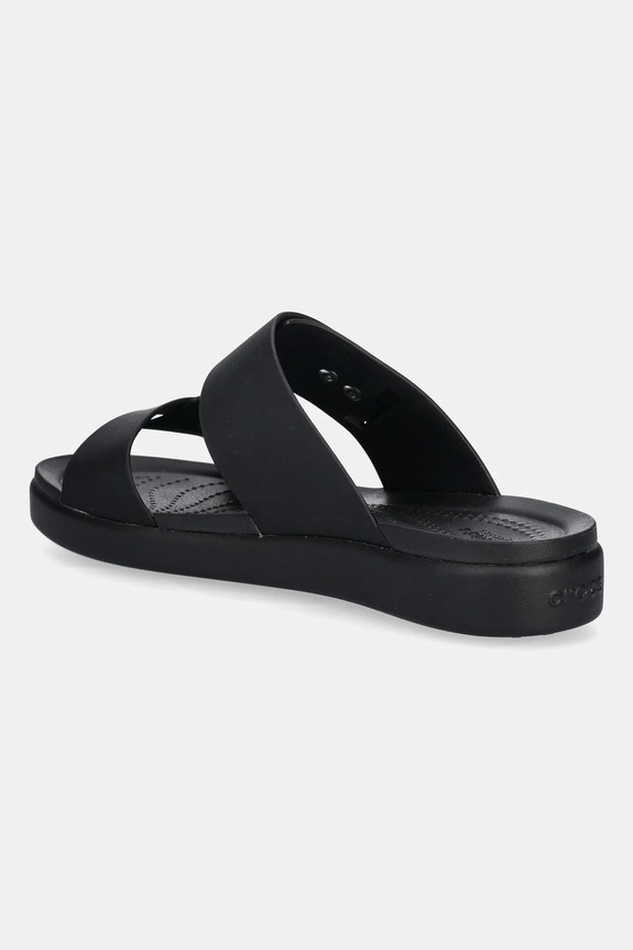 Obuwie Crocs klapki Brooklyn Buckle Low 211215.001 czarny