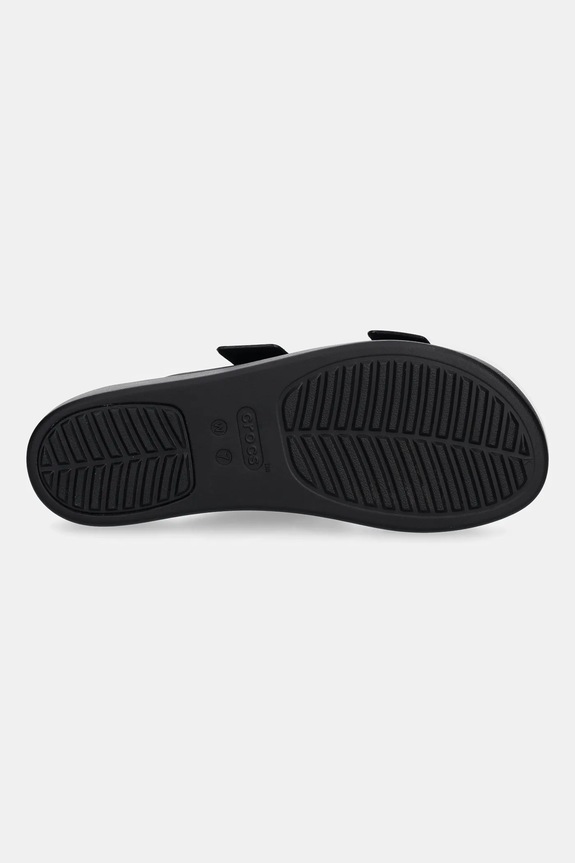 Crocs klapki Brooklyn Buckle Low 211215.001 czarny