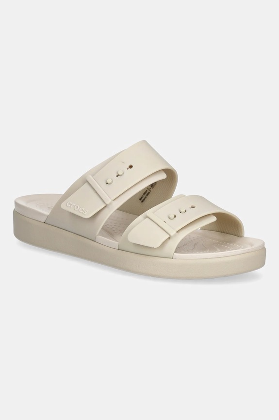 Παντόφλες Crocs Brooklyn Buckle Low φλατ πράσινο 211215.0LH