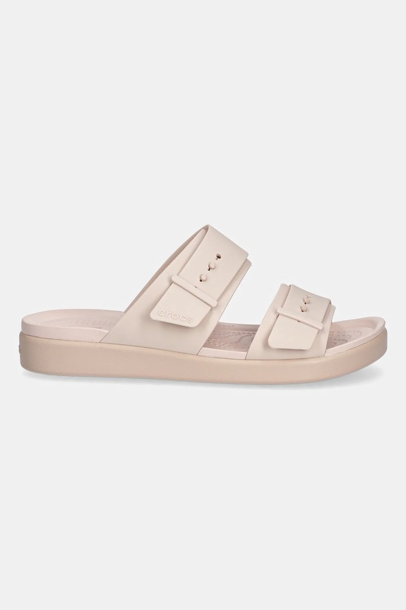 Crocs klapki Brooklyn Buckle Low 211215.6UR różowy SS25