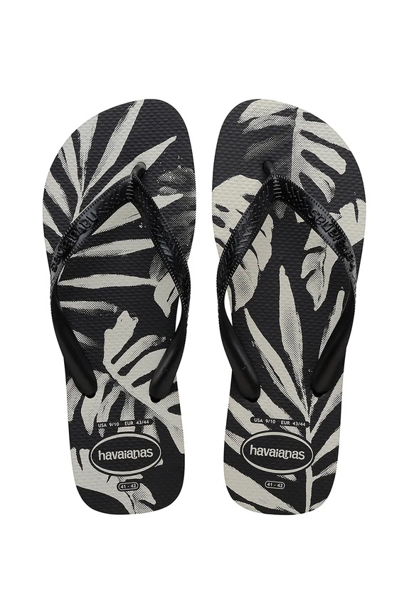 Žabky Havaianas Aloha bez podpatku černá 4111355.7892