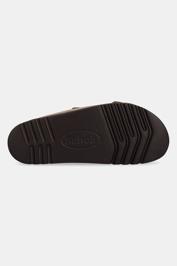 Semišové pantofle Scholl BEATRIZ F315922555 béžová