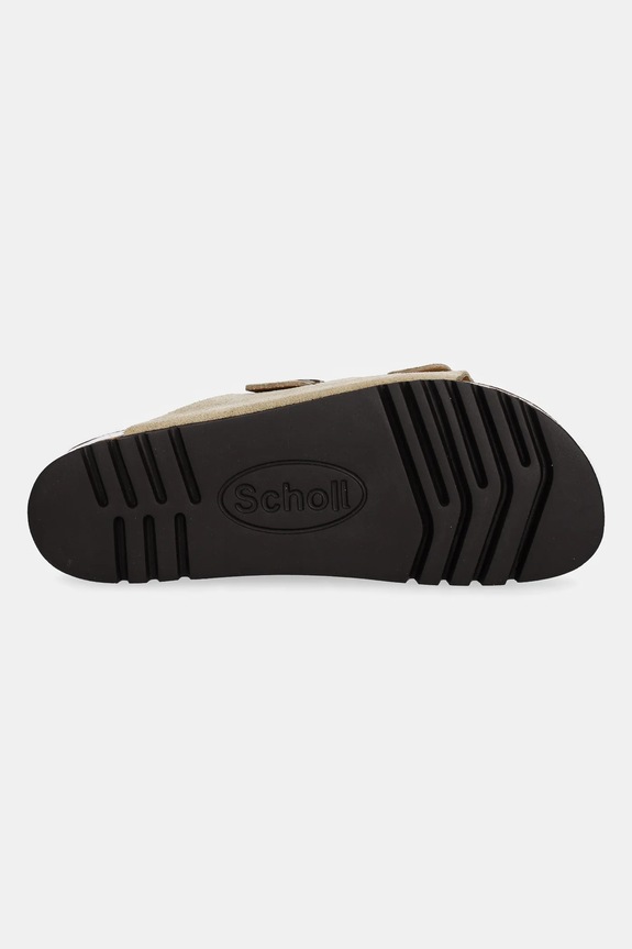 Semišové pantofle Scholl JOSEPHINE F321651002 béžová