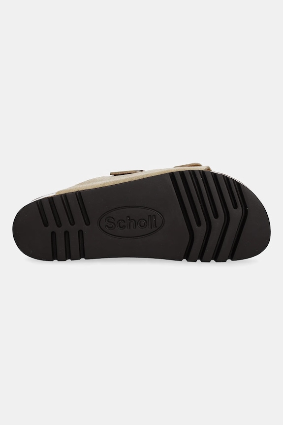 Semišové pantofle Scholl JOSEPHINE F321651002 béžová