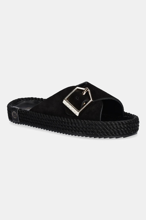 Bohonomad papuci Casablanca piele negru CAS.20