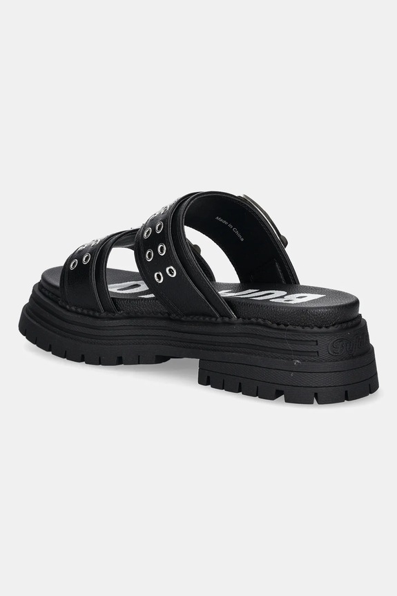 Cipők Buffalo papucs Lennox Loop 1602270.BLK fekete