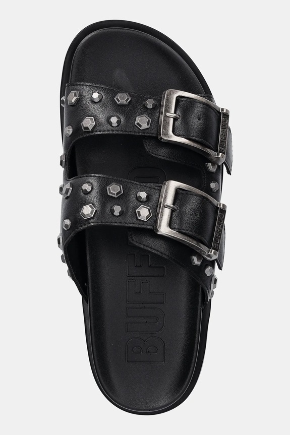 Buffalo klapki Raya Ari Stud czarny 1602290.BLK