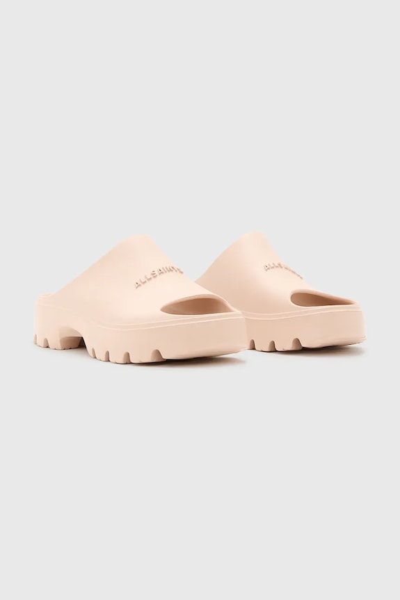 Шлепанцы AllSaints Eclipse Slider W033FC.RDU розовый SS25