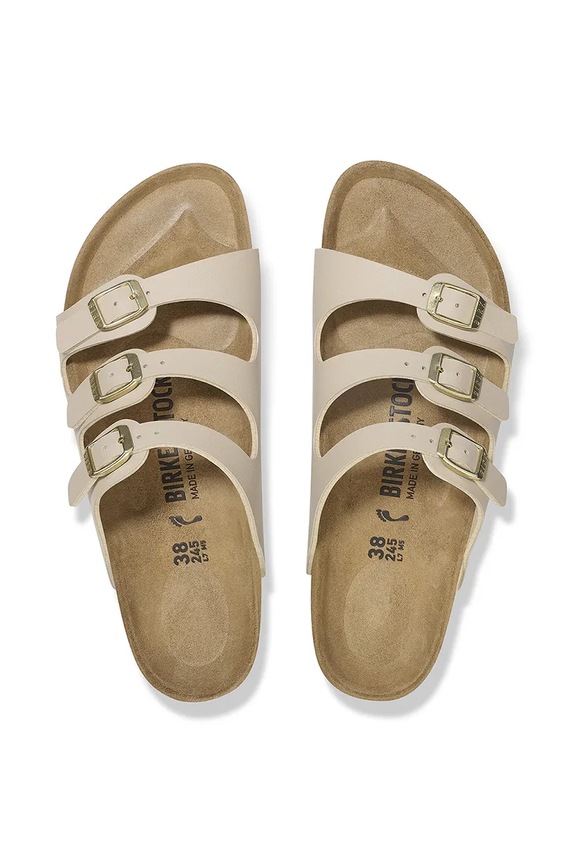 Birkenstock papuci Florida BF 1029265 bej