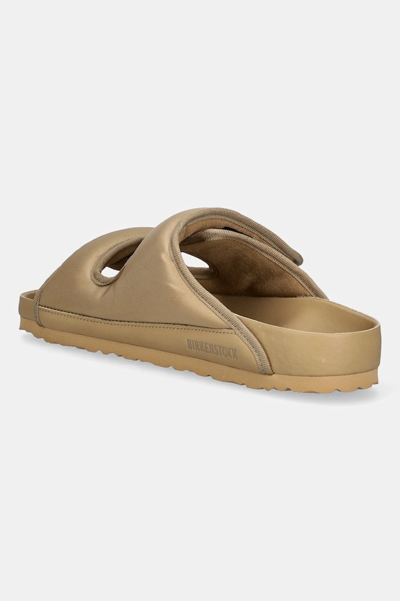 Shoes Birkenstock 1774 sliders Arizona CosNy EXQ SYN 1030369 beige