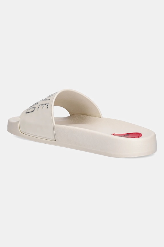 Obuwie Love Moschino klapki JA28122G1MI13102 beżowy