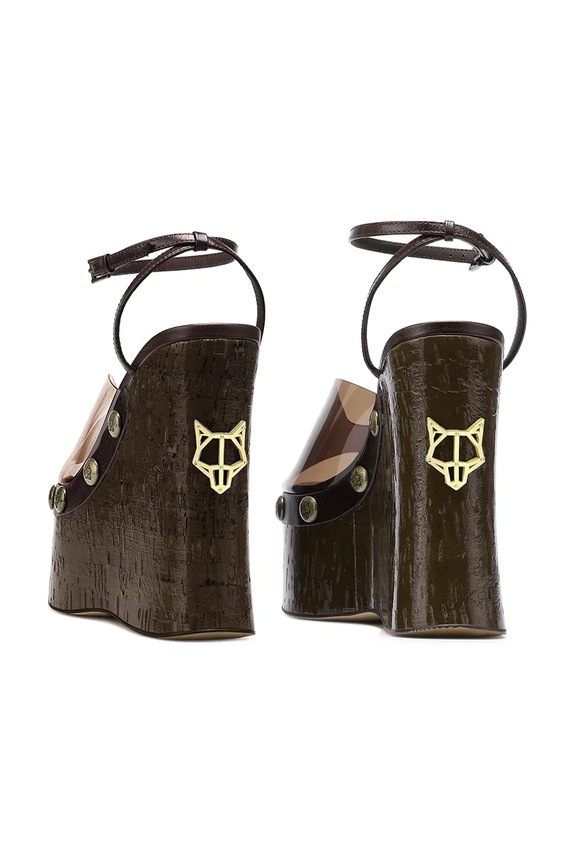 Obuća Sandale Naked Wolfe Tiger Lilly Tiger.Lilly.Brown smeđa