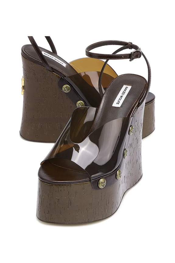 Sandale Naked Wolfe Tiger Lilly smeđa Tiger.Lilly.Brown