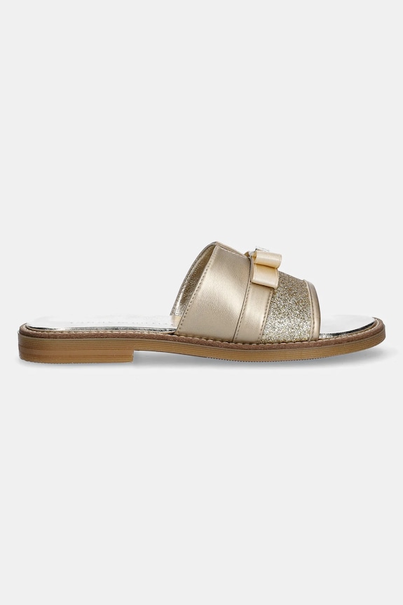 Dječje natikače Tommy Hilfiger T4A2.33942.28.34 zlatna SS25