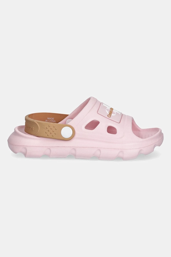 Calvin Klein Jeans gyerek papucs V1A2.82058.30.35 rózsaszín SS25