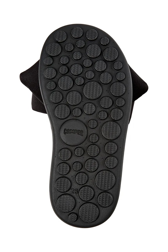 Παιδικές παντόφλες Camper Pelotas Flota Sandal Kids K800624.25.27 μαύρο