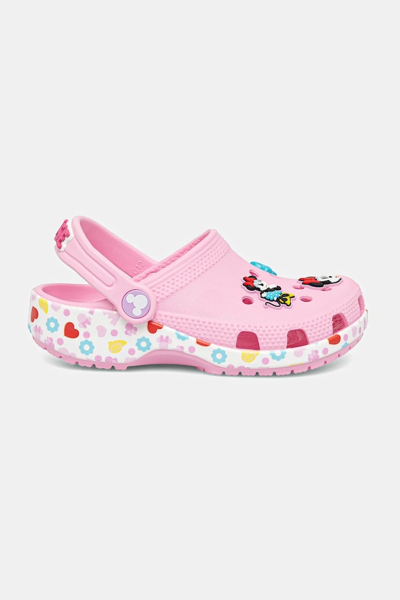 Девочка Детские шлепанцы Crocs CLASSIC MICKEY MINNIE FRIENDS CLOG KIDS 211147.CROCS.CLASSIC.MI розовый