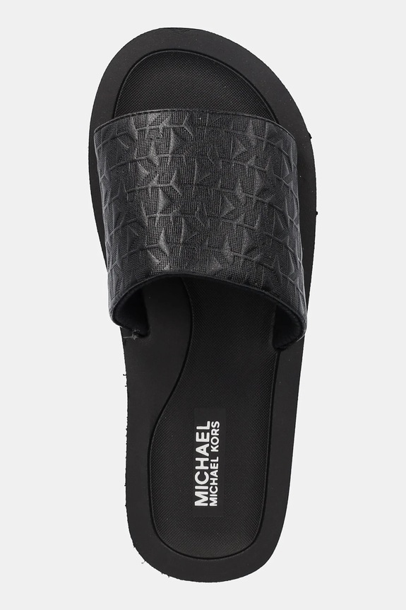 Šľapky Michael Kors TEAGAN MERRICK čierna MK01372001