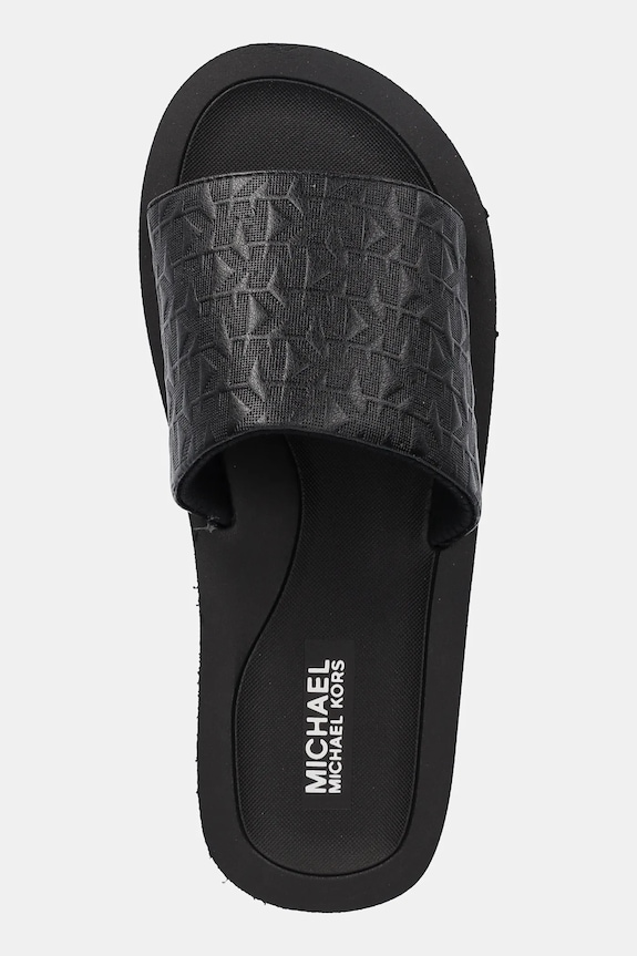Šľapky Michael Kors TEAGAN MERRICK čierna MK01372001