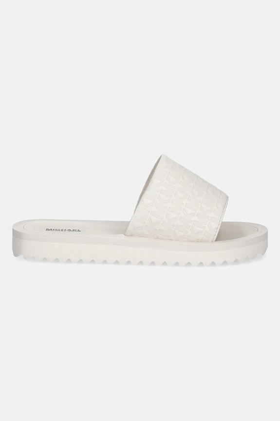 Michael Kors klapki TEAGAN MERRICK MK01372270 beżowy SS25