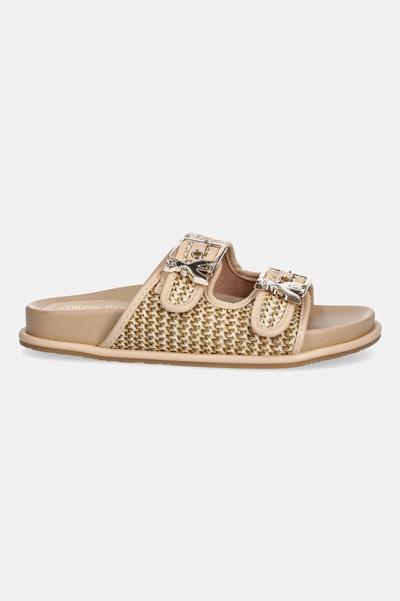 Patrizia Pepe Girl papucs PPJ337 bézs SS25