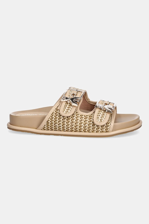 Patrizia Pepe Girl papucs PPJ337 bézs SS25