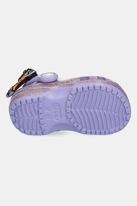Παιδικές παντόφλες Crocs CLASSIC IAM BUTTERFLY CLOG T 210018.CROCS.CLASSIC.IA μωβ
