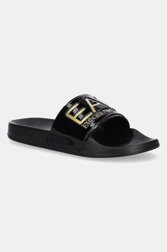 EA7 Emporio Armani slapi copii negru 7Y000037.AF15118