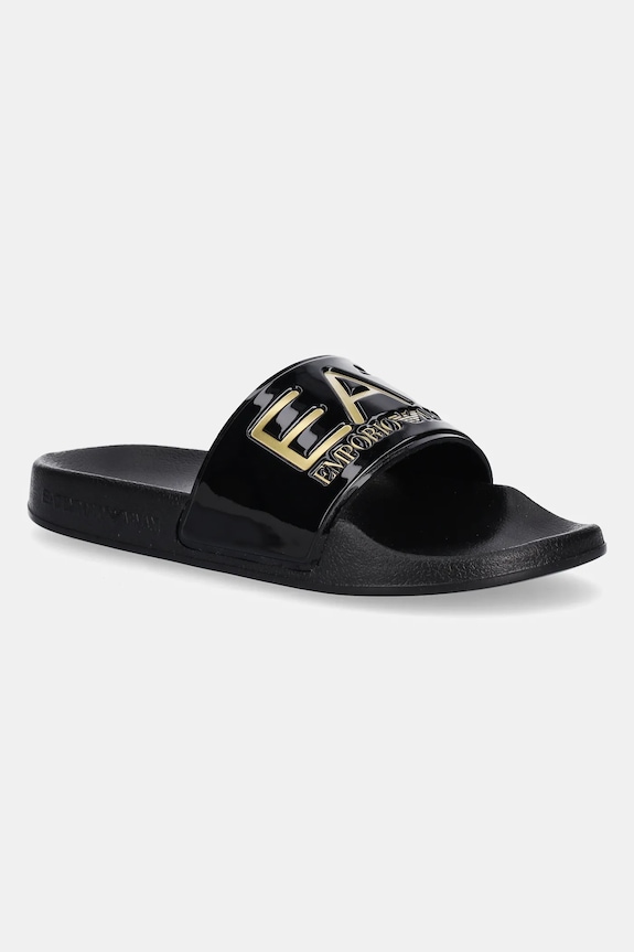 EA7 Emporio Armani slapi copii negru 7Y000037.AF15118