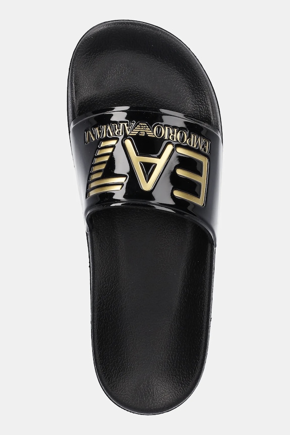 EA7 Emporio Armani slapi copii negru 7Y000037.AF15118