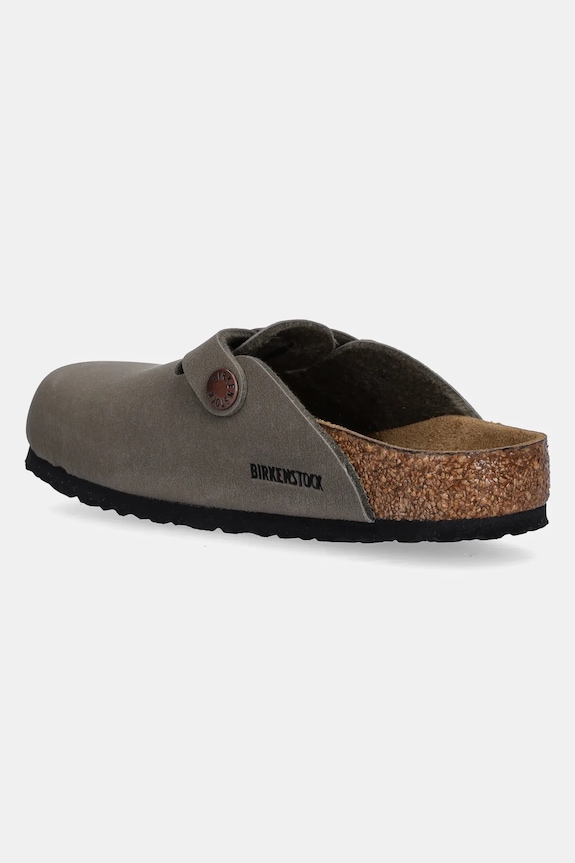 Chłopiec Birkenstock klapki dziecięce Boston 1029357 zielony