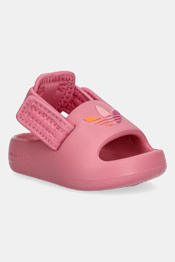 Παντόφλες adidas Originals ADIFOM ADILETTE συνθετικό ροζ JP5528