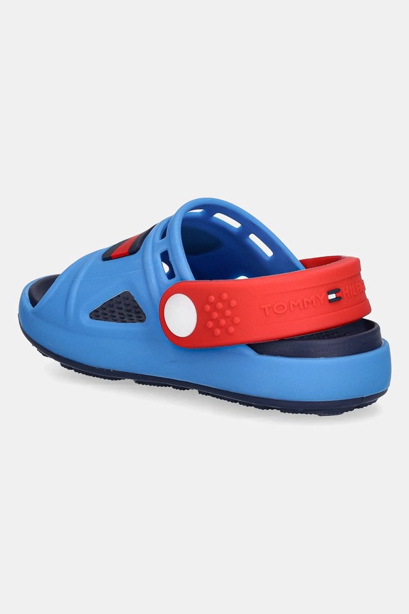 Chłopiec Tommy Hilfiger klapki dziecięce T3X2.33905.22.29 niebieski